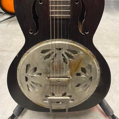 Regal Resonator  1930s-1940s - Dark Brown Stain - Soft Case Included image 3
