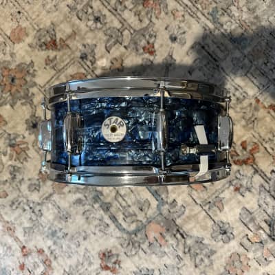 Star 5x14” 8 lug snare drum - Blue Pearl image 1