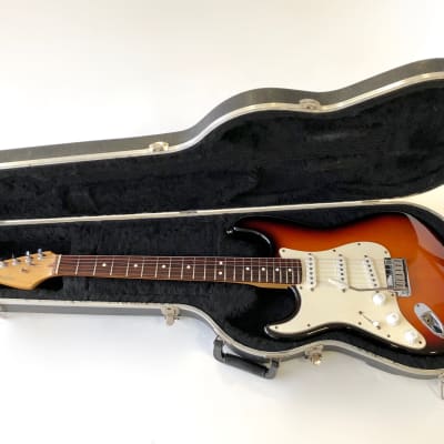 Fender Stratocaster American Standard LH Gaucher Lefty 50th Anniversary 1996 Sunburst image 23