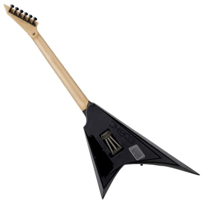 ESP Edwards E-AL-166 Blacky, Alexi Laiho signature, Satin