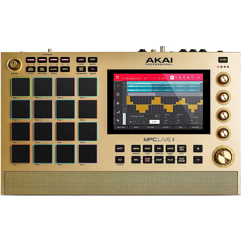 Akai MPC Live II Standalone Sampler / Sequencer Gold Edition | Reverb