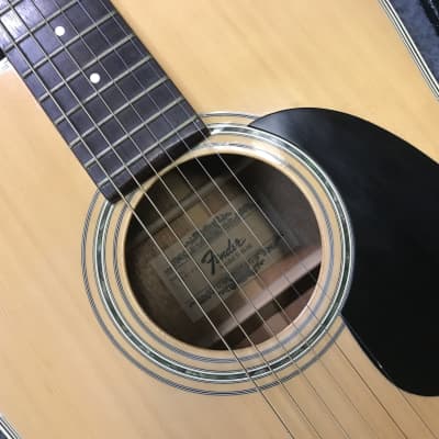Fender F55-12 string dreadnought acoustic guitar made in Japan 1978 good condition with great TKL hard case image 8