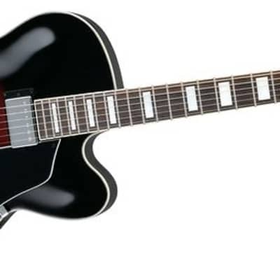 Ibanez AF75 Hollowbody Guitar Transparent Red Sunburst for sale