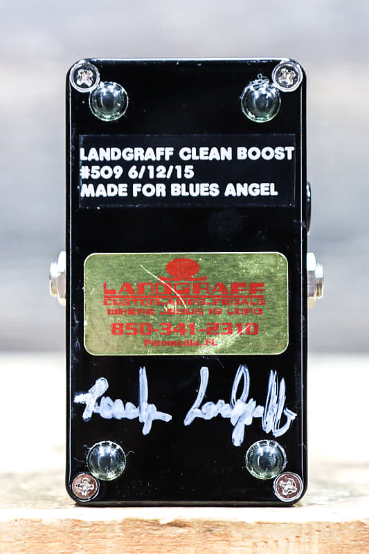 Landgraff Clean Boost Fat and Chimey Hand Build Boost Effect