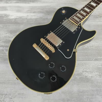 Blitz by Aria Pro II Les Paul Custom (Black) | Reverb