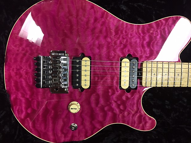 Ernie Ball Music Man Axis Tribute 2012 Trans Pink | Reverb
