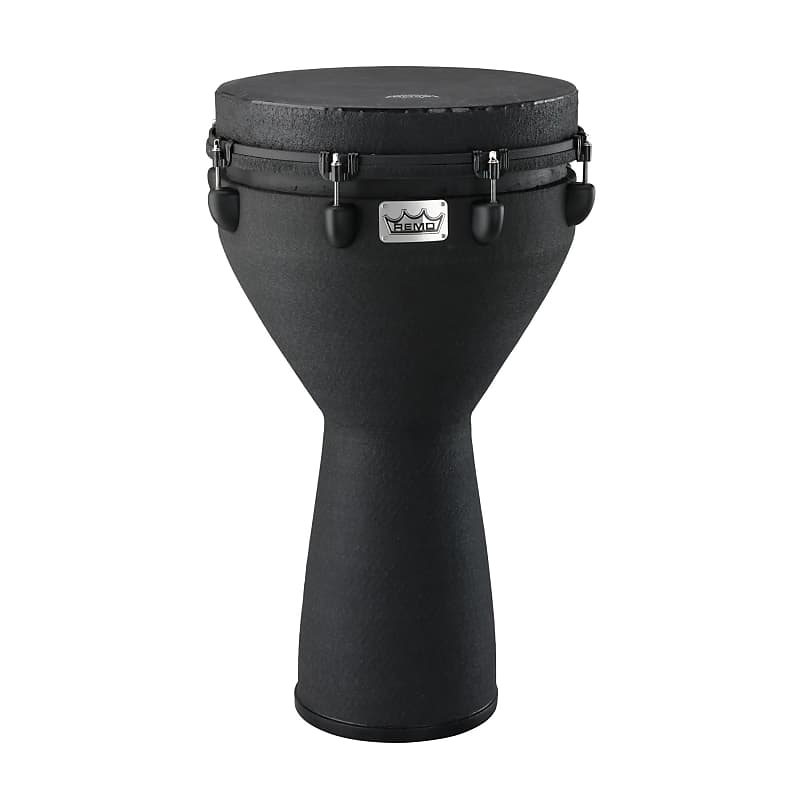 Remo DJ-0014-BE Mondo 14" Djembe Drum - Black Earth image 1
