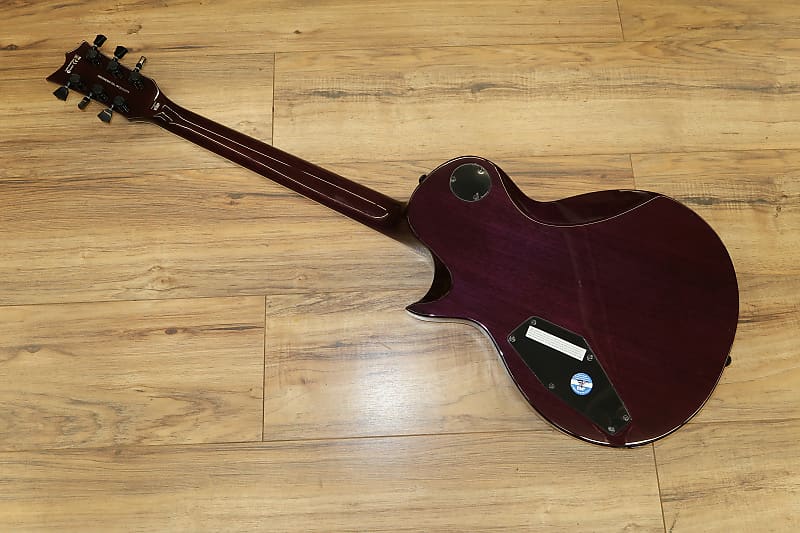 ESP LTD EC 1000FM STP 2021 - See through purple flame | Reverb