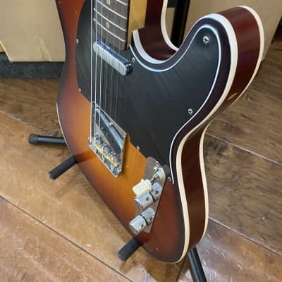 Fender Jason Isbell Custom Telecaster 3-Color Chocolate Burst #MX22130801 (7lbs, 8.3oz) image 4