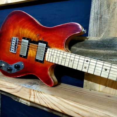 Clifton Guitarworks Windsor - Orange Sunburst image 4