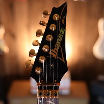 Ibanez Steve Vai Signature PIA3761 Electric Guitar - Onyx Black image 13