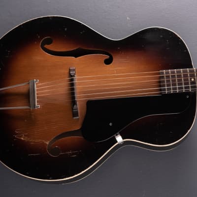 Vintage 1951-1952 Gretsch New Yorker Archtop Acoustic Guitar, | Reverb