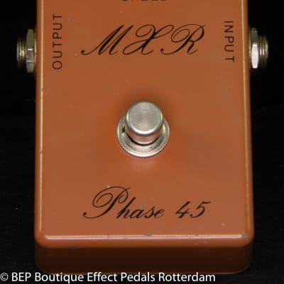 MXR Phase 45 Script Logo 1975 s/n 508246 made in USA as used by the Sex Pistols "Anarchy in the UK" image 3