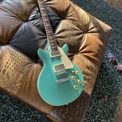 Gibson Les Paul Standard 1974 Turquoise, Celebrity owned image 1