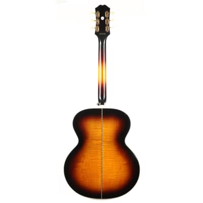 Epiphone Inspired by Gibson J-200 Acoustic-Electric Aged Vintage Sunburst Gloss image 3