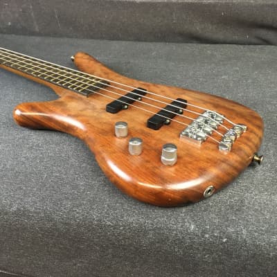 1999 Warwick Corvette Standard Left Hand Bass Guitar Natural Oil Finish Lefty Made In Germany image 6