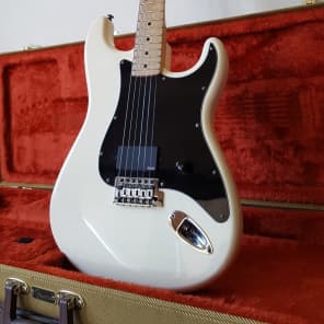 Fender Standard Stratocaster 1998 Aged White image 4