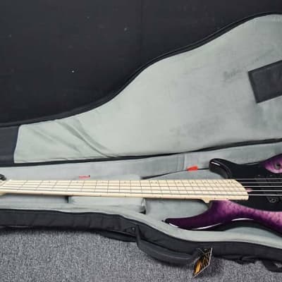 Dingwall Combustion (5-String), Ultra Violet / Maple  /  3 Pickups *In Stock! image 7