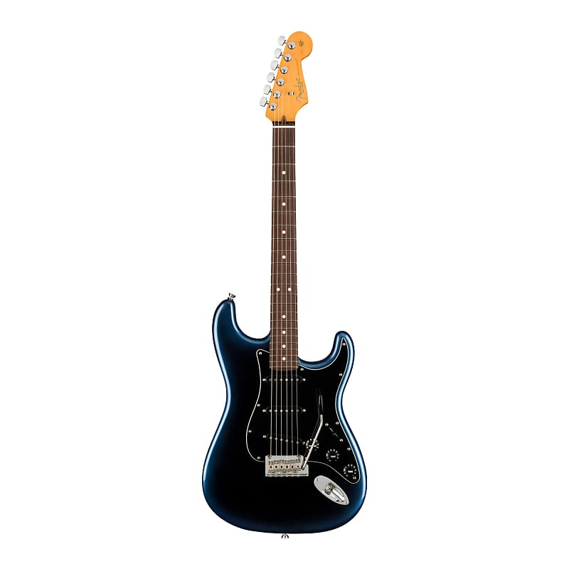 Fender American Professional II Stratocaster 6-String Rosewood Fingerboard Electric Guitar (Right-Hand, Dark Night) image 1
