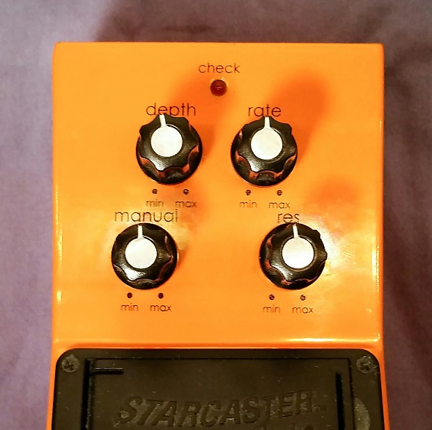 Fender starcaster flanger top