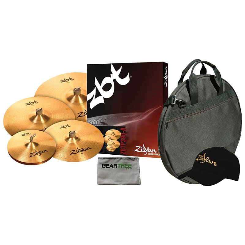 Zildjian zbt deals 5 cymbal set