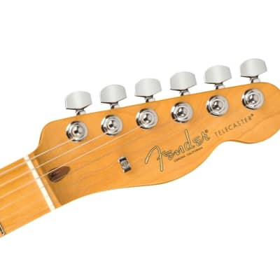 Fender American Professional II Telecaster Electric Guitar (Miami Blue, Maple Fretboard) image 5