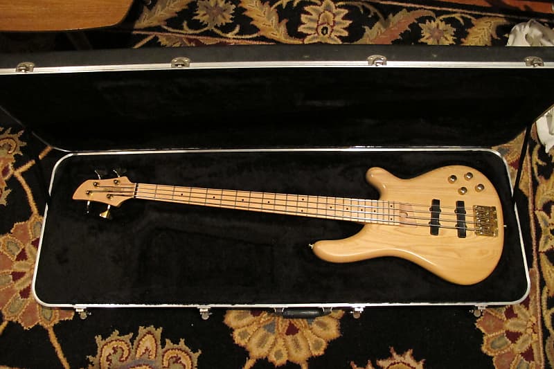 Fernandes FRB-90 maple JJ bass / case | Reverb