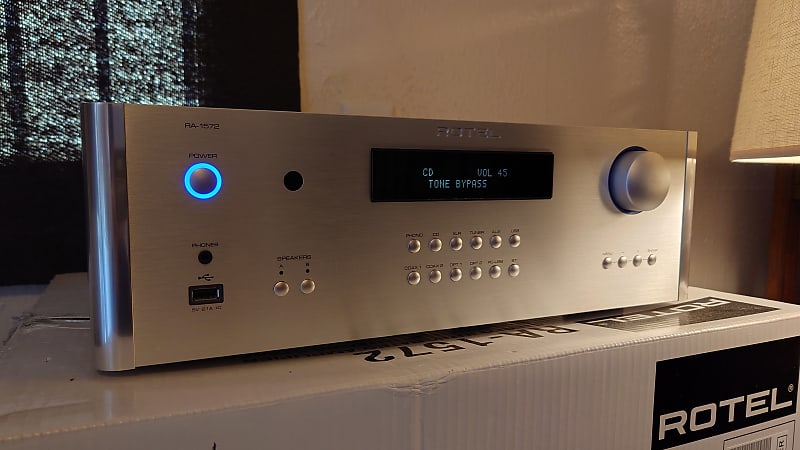 Rotel Ra-1572 2020s - Silver  			
