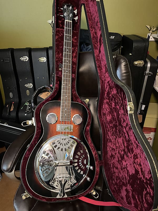 Gold Tone Paul Beard Acoustic Electric Resonator Bass Guitar Reverb