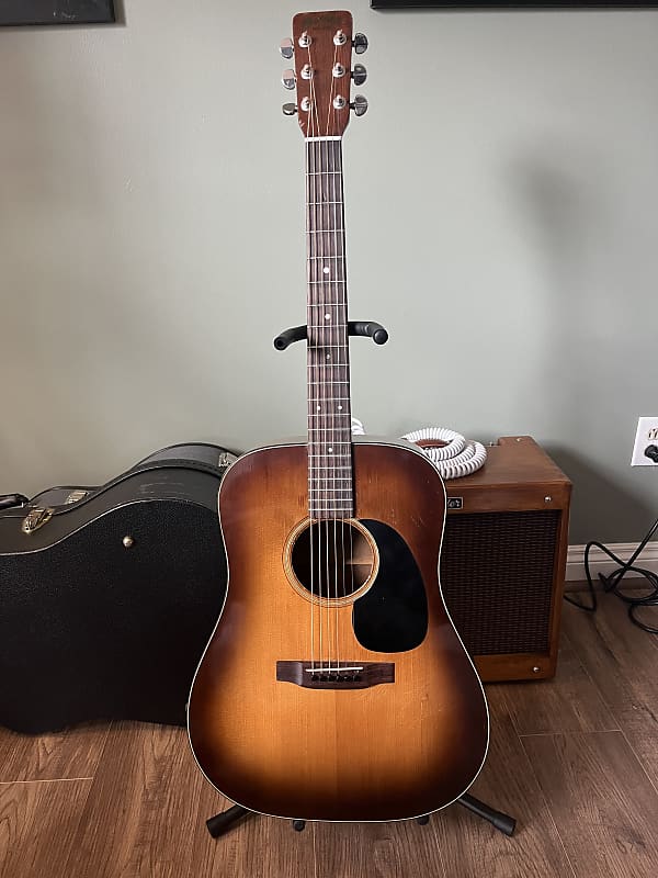 1967 Martin D-18 Shadetop / Sunburst | Reverb