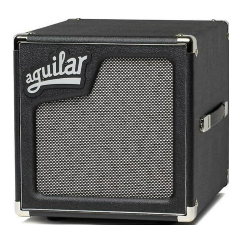 Aguilar SL1108 8-Ohm 10 x 1-Inch Driver 175W Hybrid Design Lightweight and Portable Bass Cabinet (Classic Black) image 1