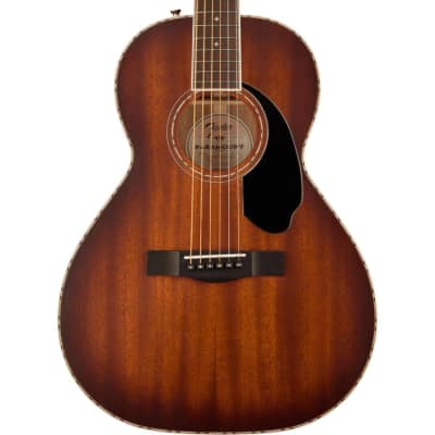 Fender Paramount PS-220E Parlor Acoustic-Electric Guitar (Aged Cognac Burst) image 1