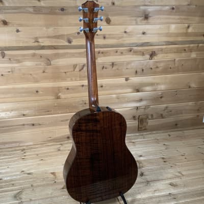 Taylor Custom Grand Pacific #9 Figured Blackwood Acoustic Electric - Natural image 5