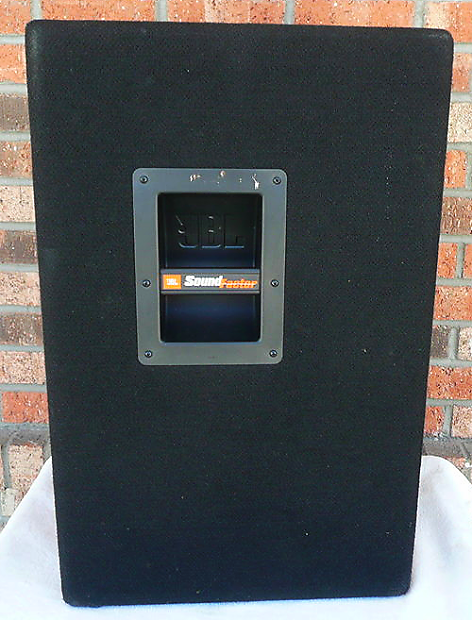 JBL SF15 Sound Factor Professional Speaker Pair 1-15