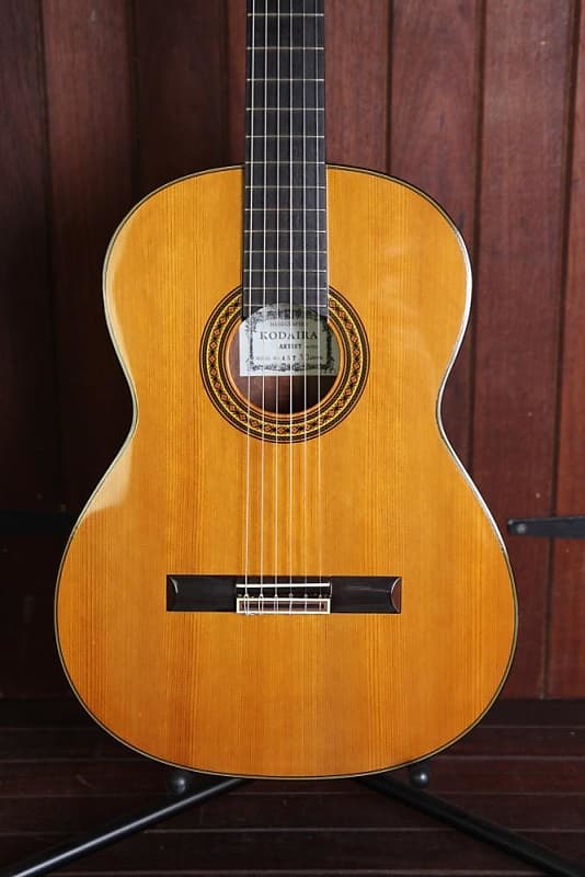 ビンテージクラッシックギターkodairaAST30 Kodaira AST-30 Artist Series Classical Guitar (1983) – Neil