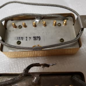 Immagine Gibson Tim Shaw pickups 1979 Gold - 5