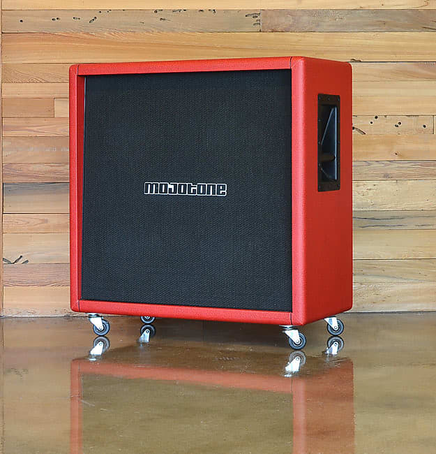 Mojotone 4X12 Guitar Cabinet with Closed Back 2018 Red Garnet image 1