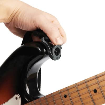 Planet Waves Auto Lock Guitar Strap Blood Red 50BAL11 image 3