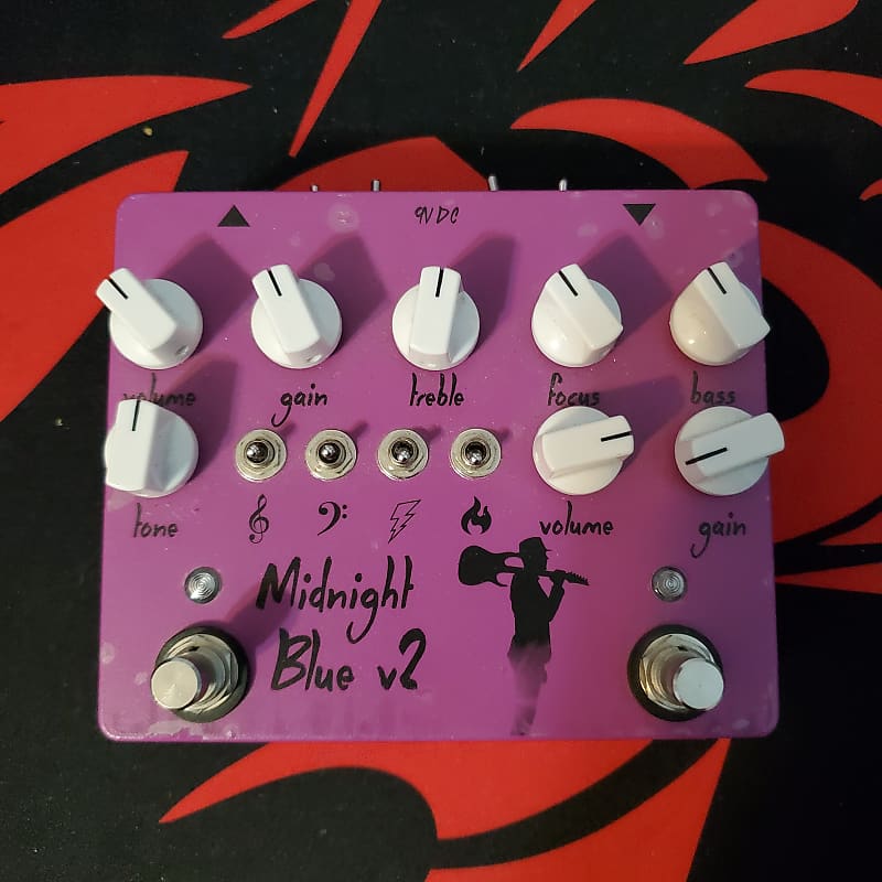 Midnight Blue V2 Dual Overdrive by Mike's Custom Pedals image 1