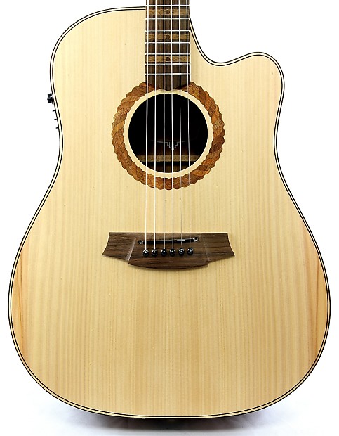 New! Cole Clark Triumph II Bunya Top Blackwood Acoustic Electric Guitar w/ OHSC image 1