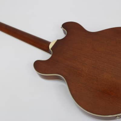 Eastman T185MX Thinline Archtop Electric Guitar, Goldburst image 4