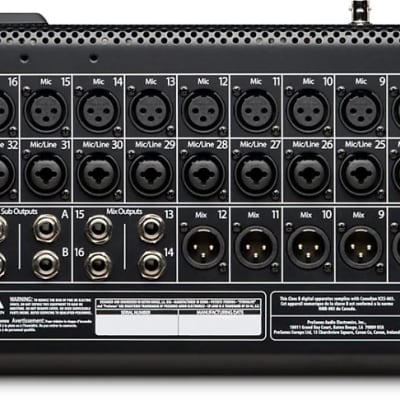 PreSonus StudioLive 32SX Compact 32-Channel Digital Mixer and USB Audio Interface image 2