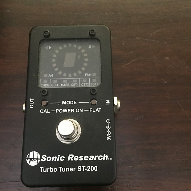 Sonic Research Turbo Tuner ST200 Reverb