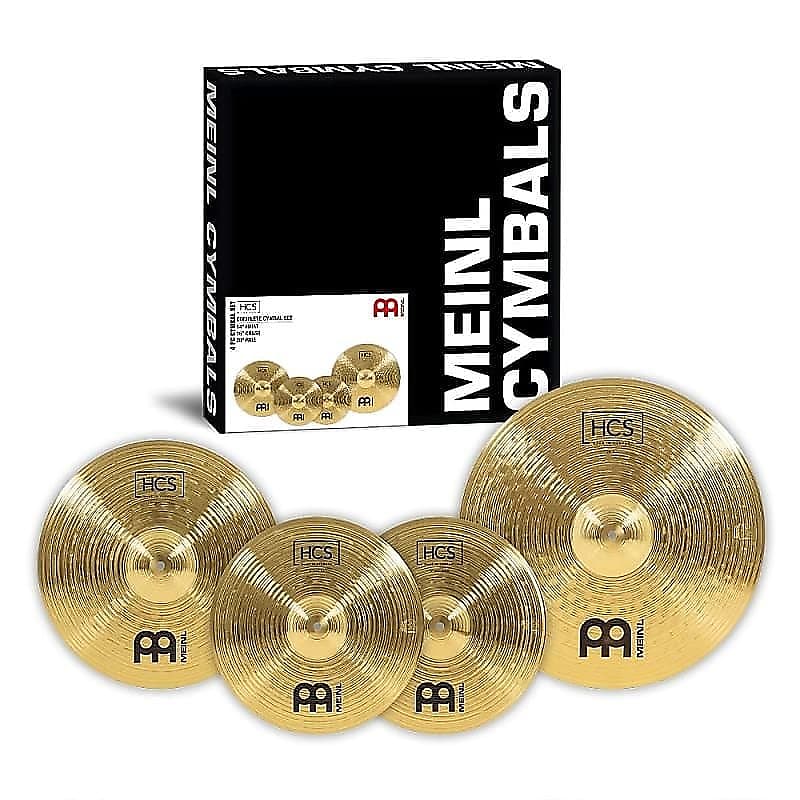 Meinl HCS141620  Complete Cymbal Set 14" Hihat, 16" Crash, 20" Ride  (w/ Video Demo) image 1