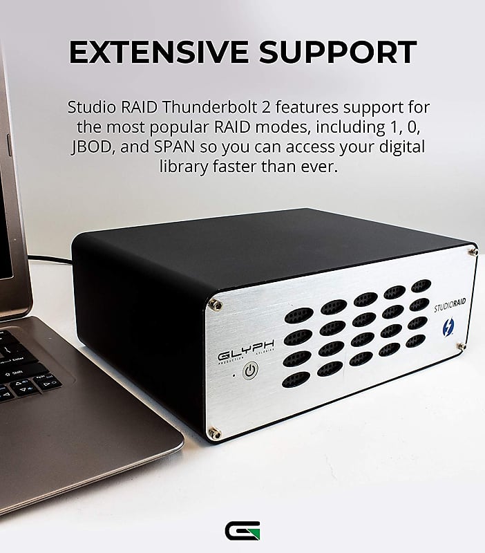 Glyph Studio RAID Thunderbolt 2 SRTB16000 16TB External Hard Drive