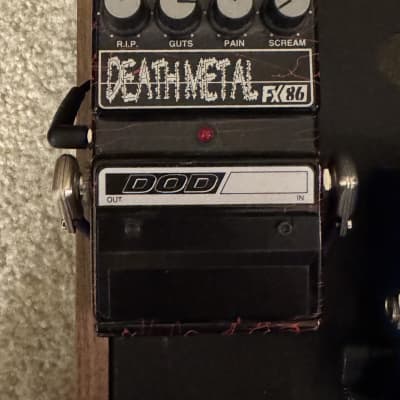 Reverb.com listing, price, conditions, and images for dod-fx86-death-metal