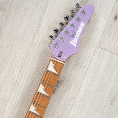 Ibanez Mario Camarena (Chon) Signature MAR10 Guitar, Lavender Metallic Matte image 9