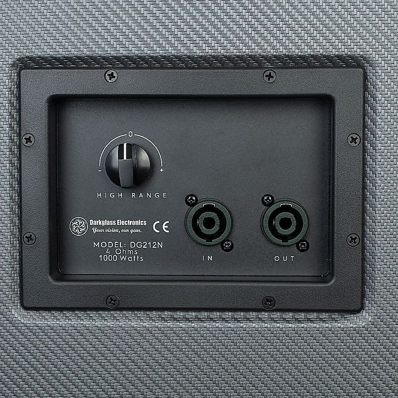 Darkglass Electronics DG212N 1000-Watt 2x12" 4 Ohm Bass Speaker Cabinet image 2