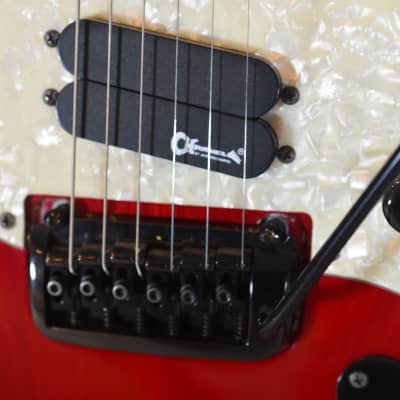 Charvel ST Custom Stratocaster Style - MIJ 1990s Candy Apple Red - w/ OHSC image 7