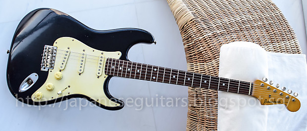 【新品】 Bacchus Strat Reverb | Black 2011 JAPAN RE BST-60's ギター